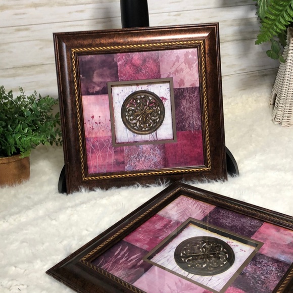 Other - Two plastic framed wall art